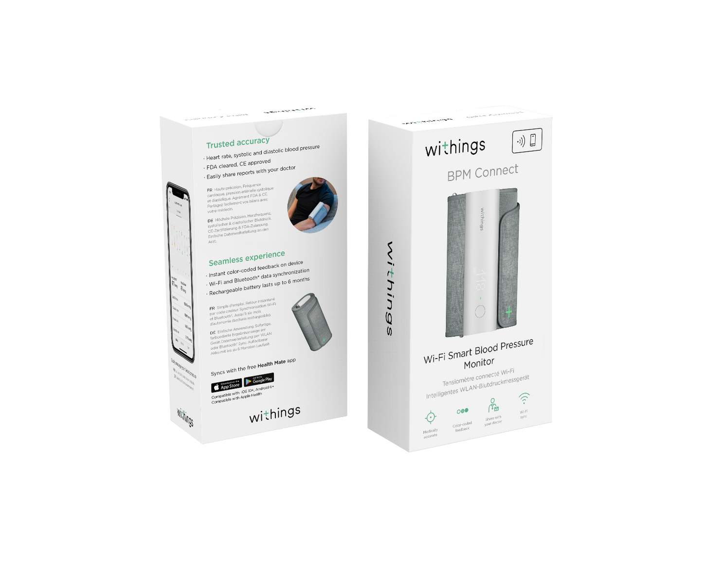 Withings - BPM vezetéknélküli vérnyomásmérő - iSTYLE HU