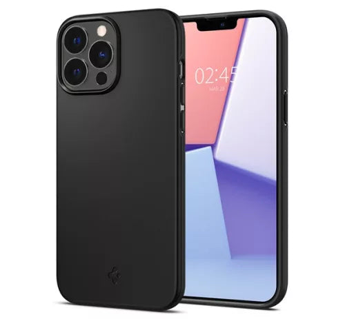 OPEN BOX - Spigen Thin Fit, black - iPhone 13Pro