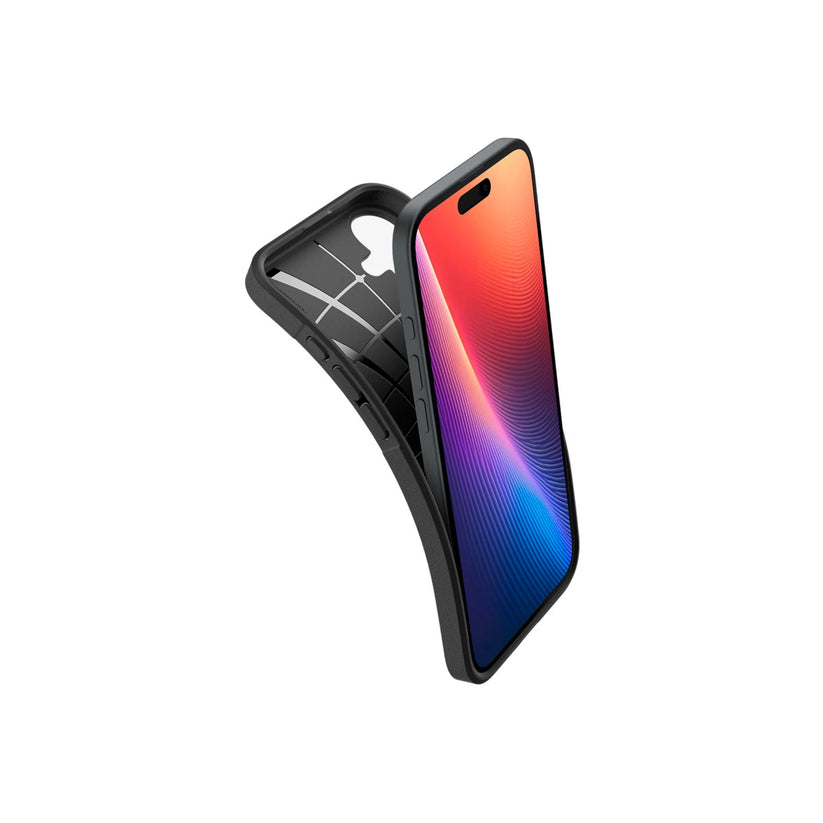 Spigen – Core Armor iPhone 16 - matt fekete - iSTYLE HU