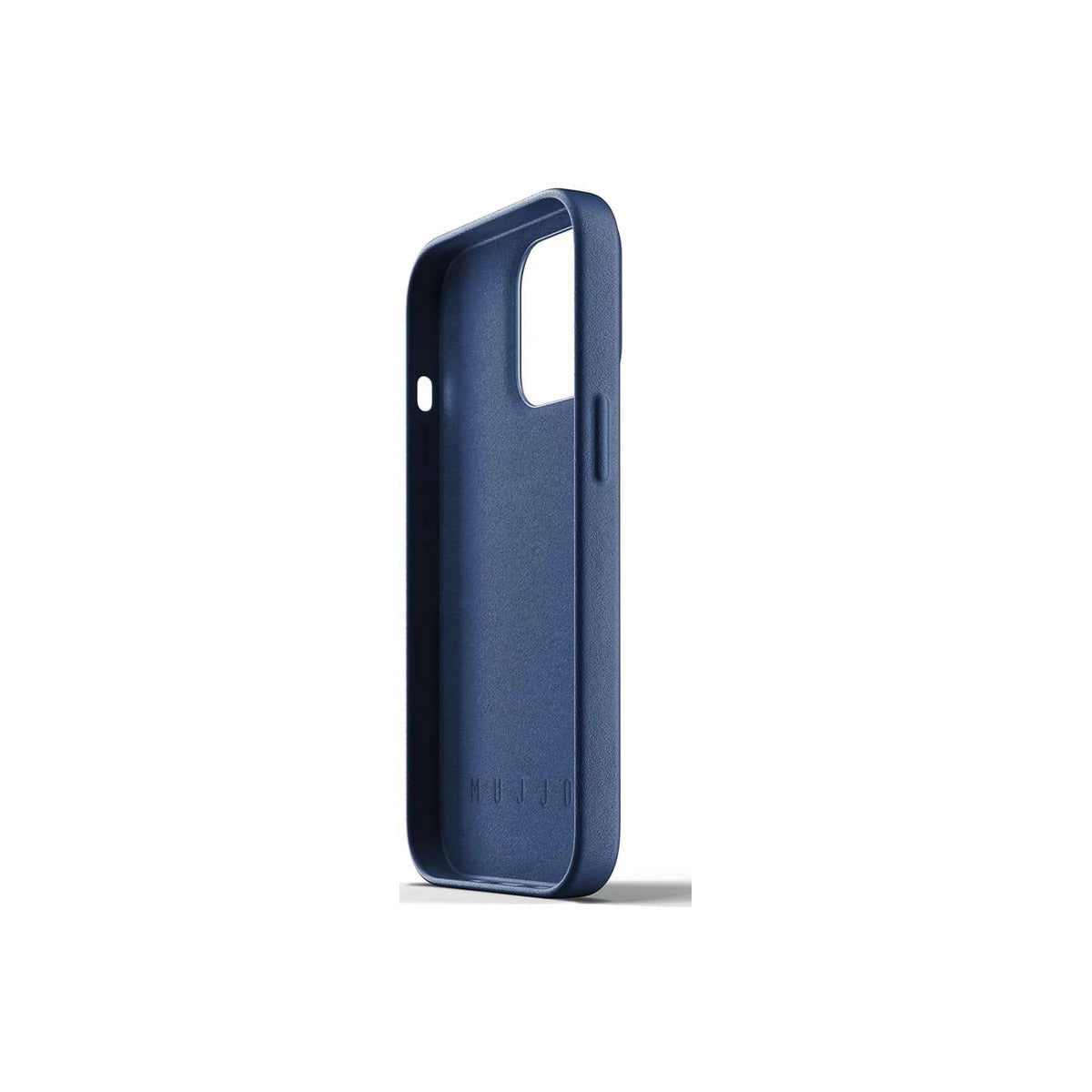 Mujjo – iPhone 13 Pro bőr tok - kék - iSTYLE HU
