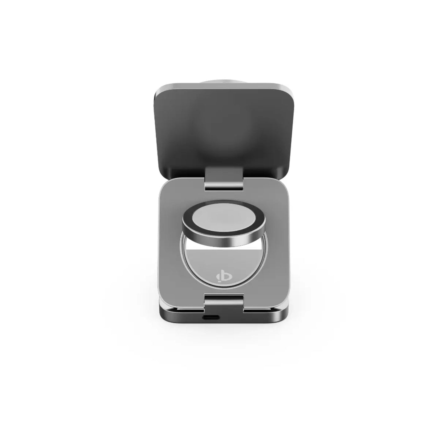Cubenest Qi2.2 3in1 Magnetic Wireless charger SQ312 - szürke