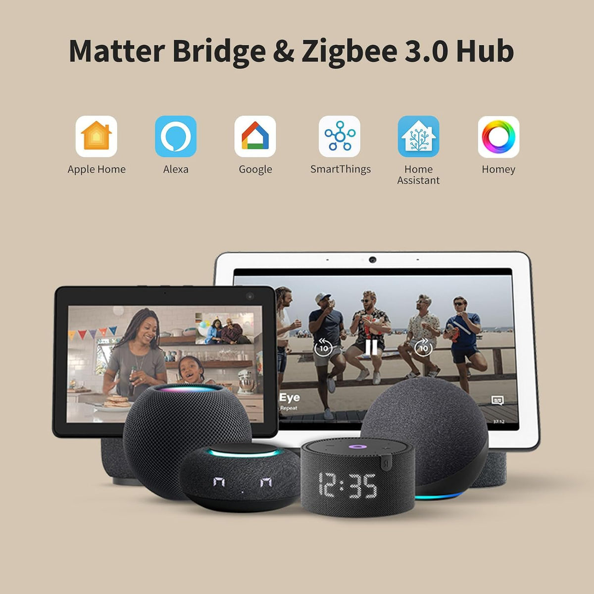 AQARA S1 Plus Panel Hub EU: vezérlőpanel + hub + 2 csatornás fali kapcsoló