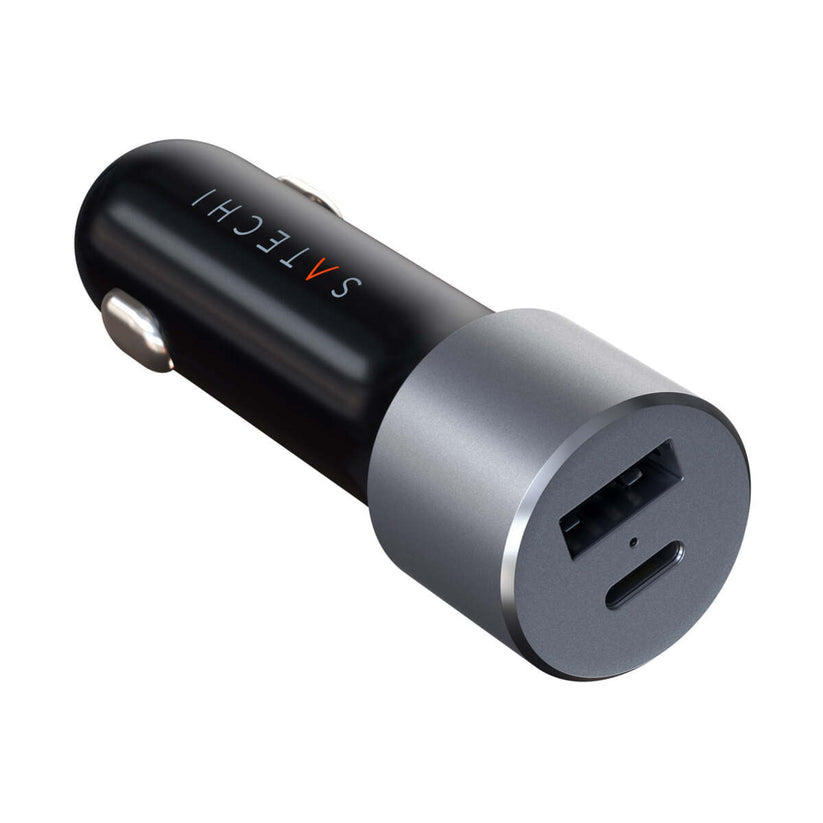 Satechi – 72W Type-C PD autós töltő - asztroszürke - iSTYLE HU