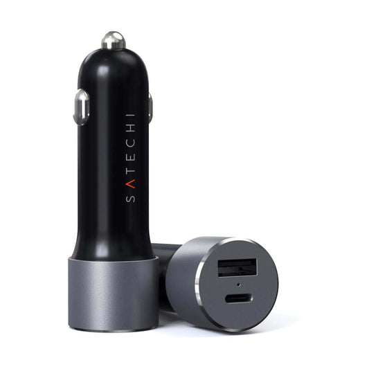 Satechi – 72W Type-C PD autós töltő - asztroszürke - iSTYLE HU