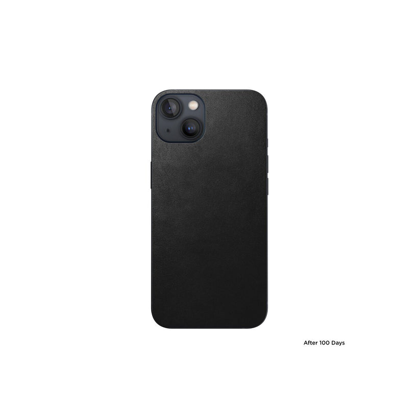 Nomad – iPhone 13 Mini Leather Skin - feket - Open Box - iSTYLE HU
