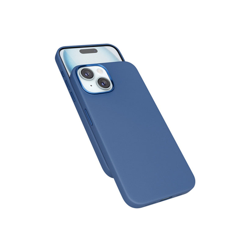 Epico – MagSafe iPhone 15 Plus bőr tok - kék - iSTYLE HU