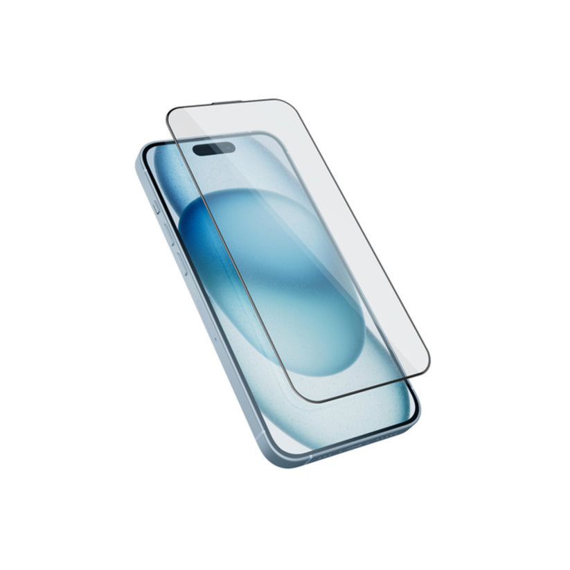 EPICO Sapphire Edge To Edge védőüveg iPhone 15 számára - felhelyezést segítő kerettel - iSTYLE HU