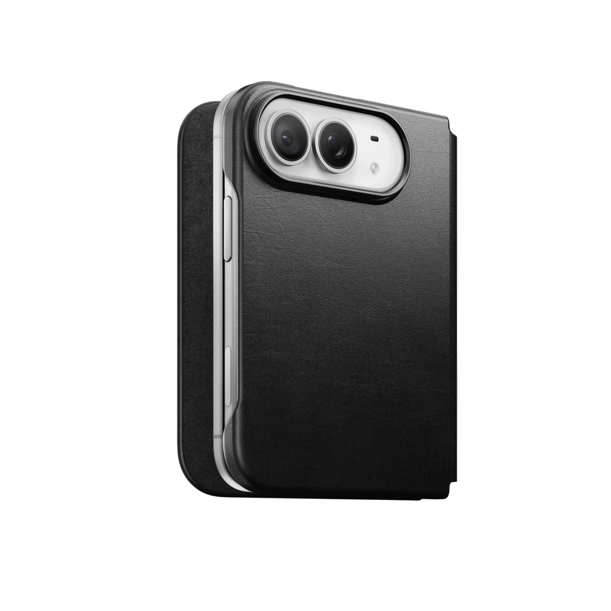 Nomad Traditional Leather Folio, rustikus barna (Horween) - iPhone Duo - iSTYLE.hu