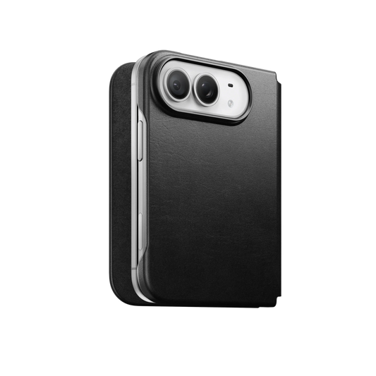 Nomad Traditional Leather Folio, rustikus barna (Horween) - iPhone Duo - iSTYLE.hu