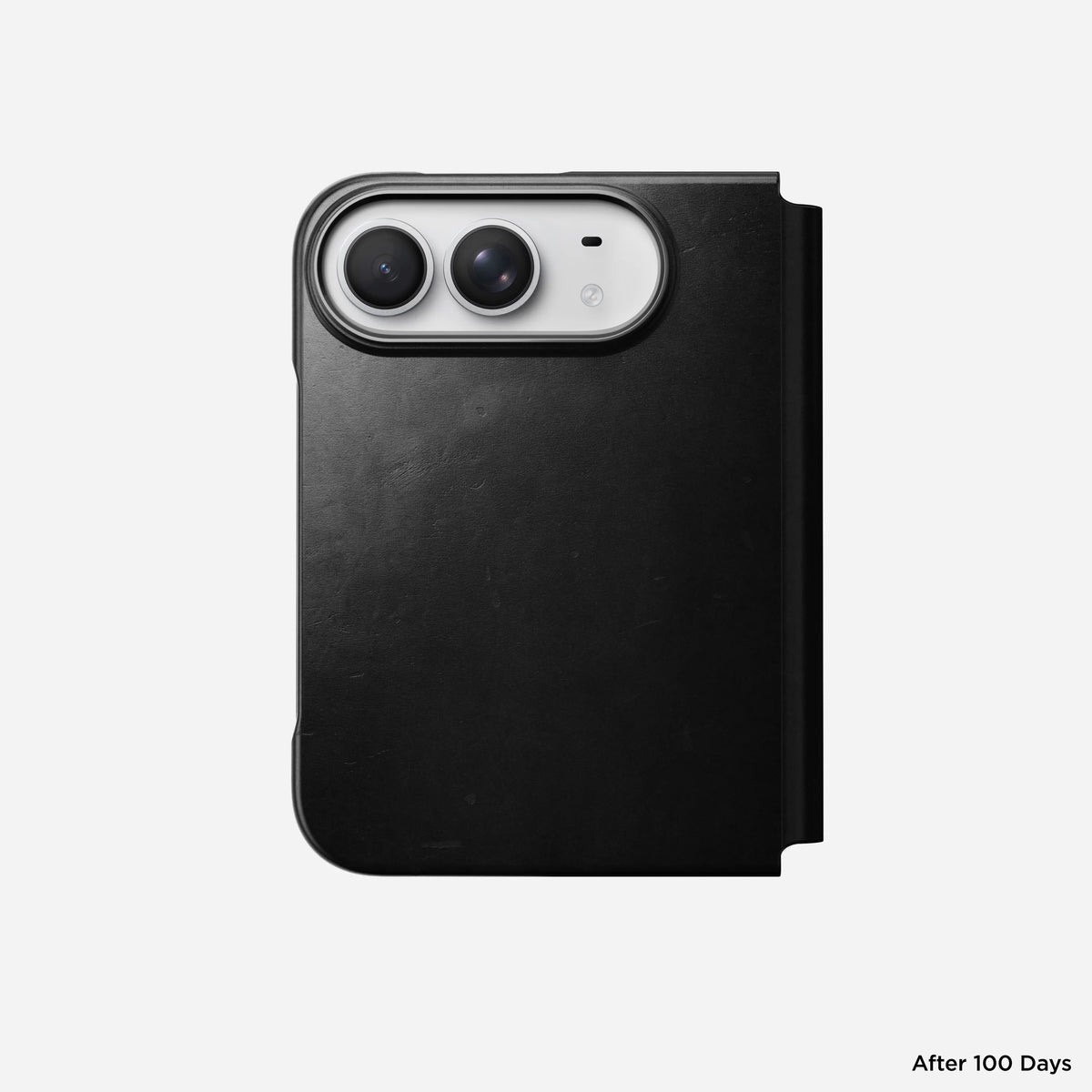 Nomad Traditional Leather Folio, rustikus barna (Horween) - iPhone Duo - iSTYLE.hu