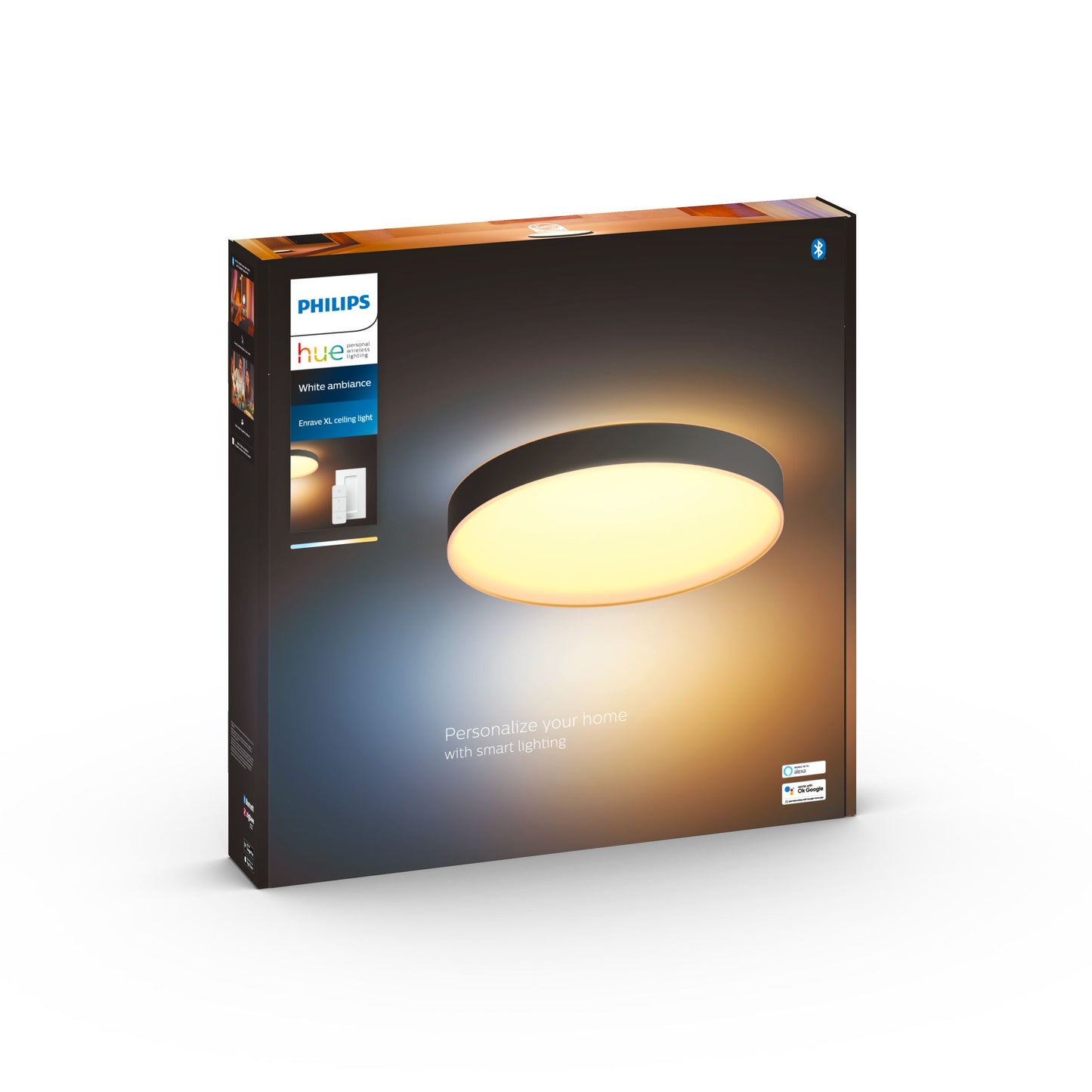 Enrave XL Hue ceiling lamp black