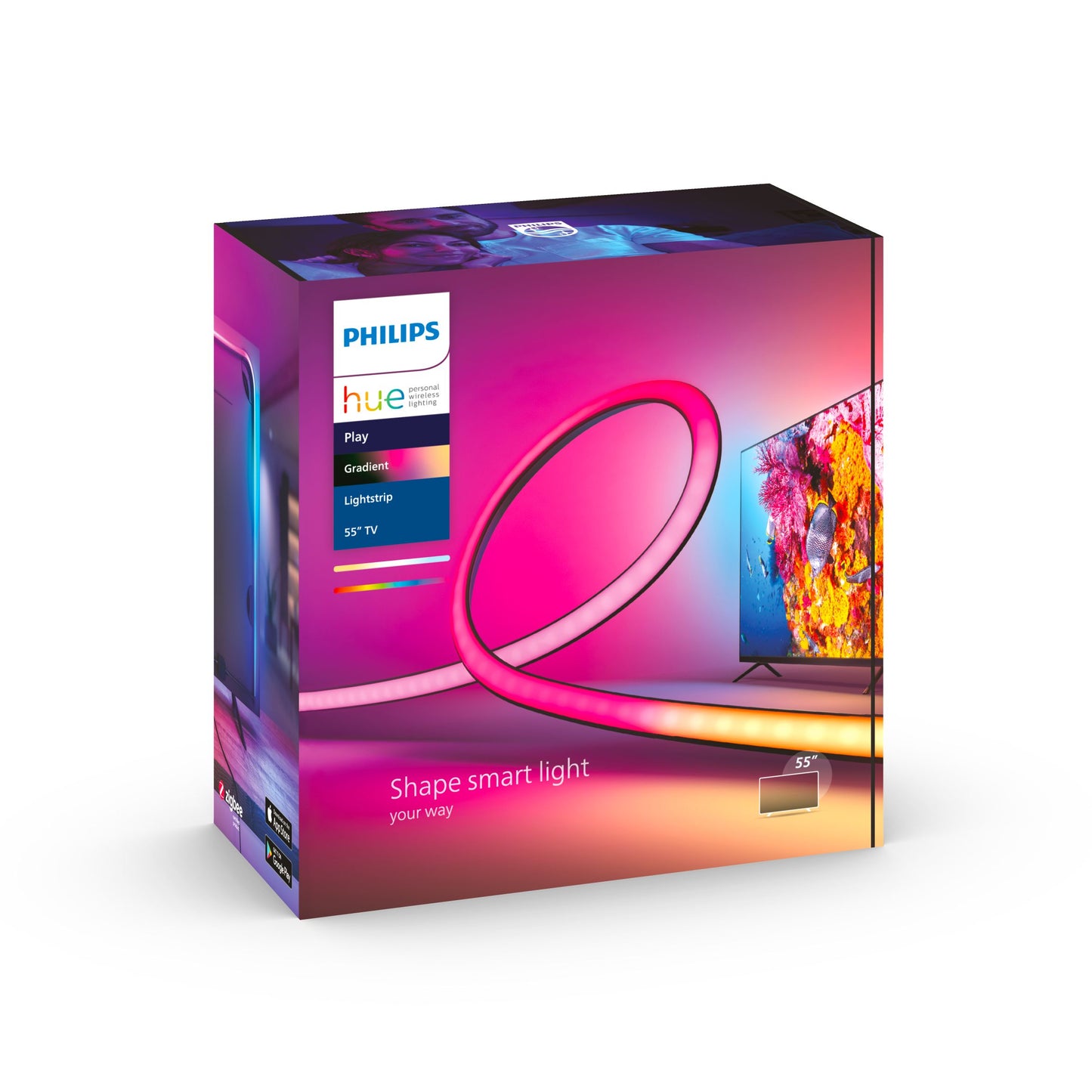 Philips Hue Play gradient lightstrip 55" EU