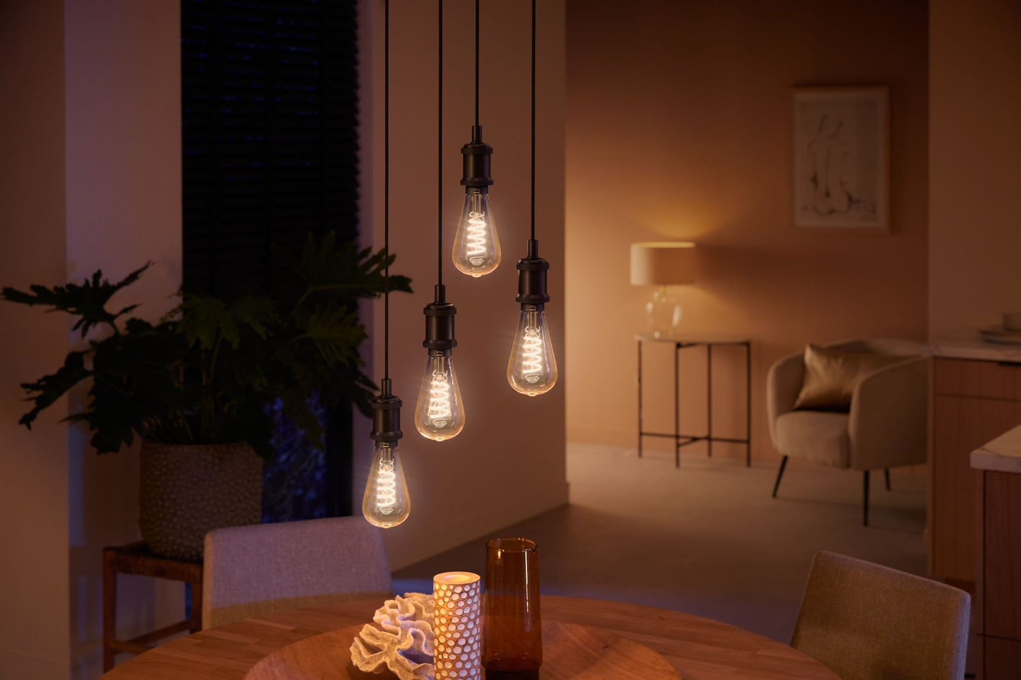 Philips Hue White Ambiance 7White Fil ST72 EUR E27