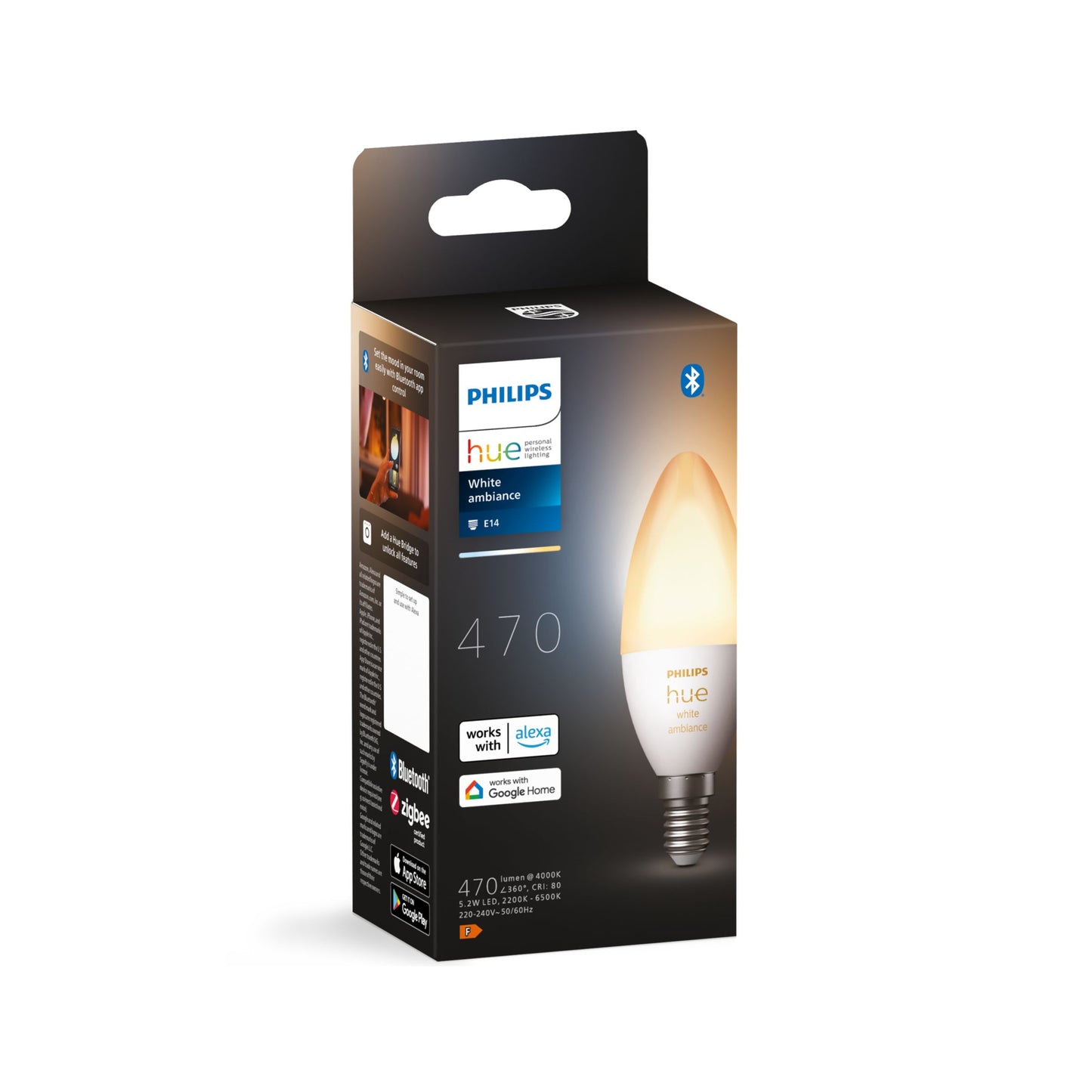Philips Hue White Ambiance 5.2White B39 E14 EU