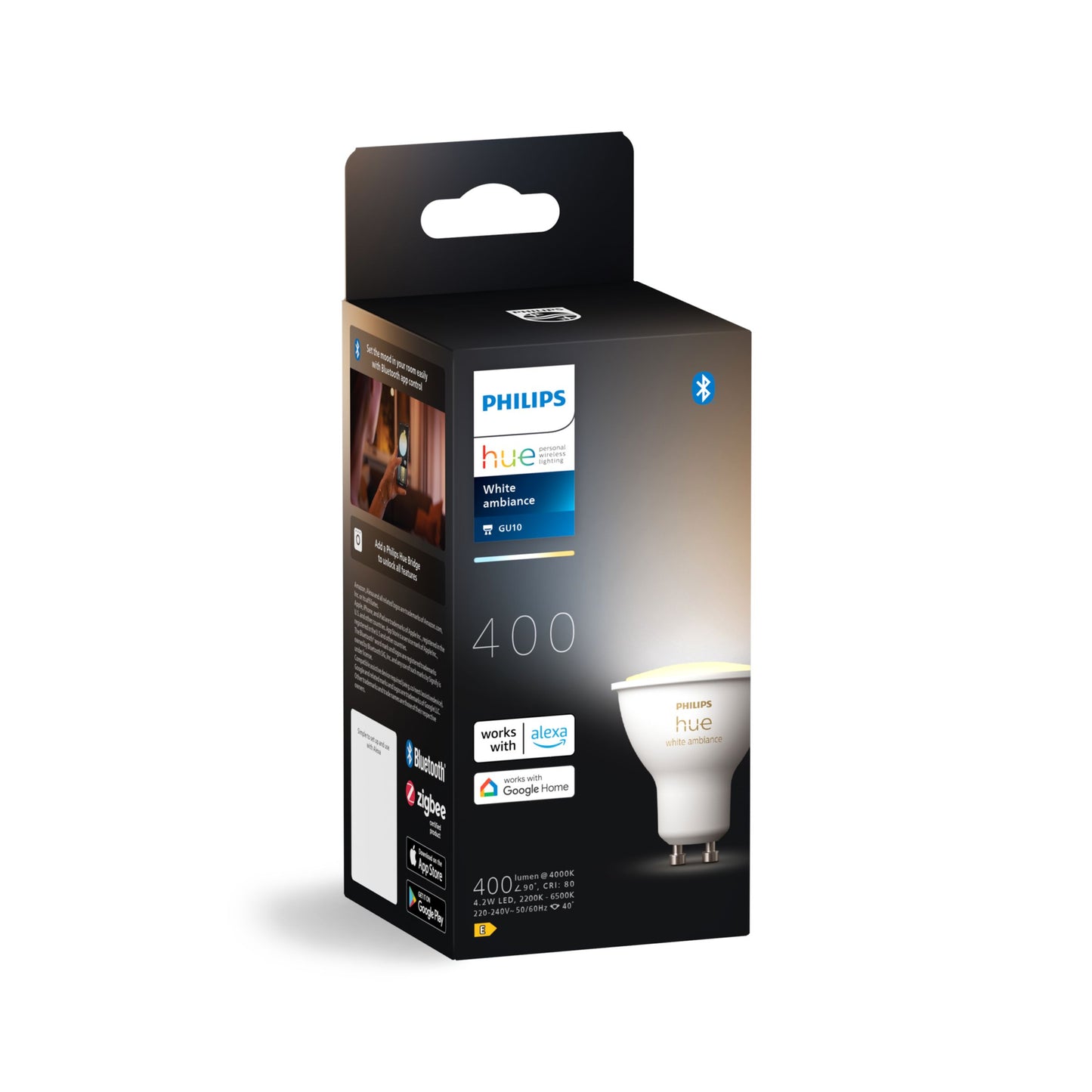 Philips Hue White Ambiance 4.2White GU10 EU