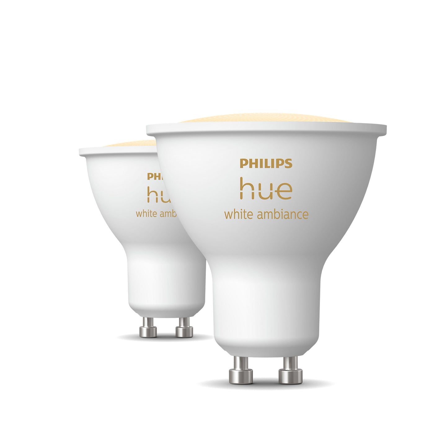 Philips Hue White Ambiance 4.2White GU10 2 db-os készlet EU