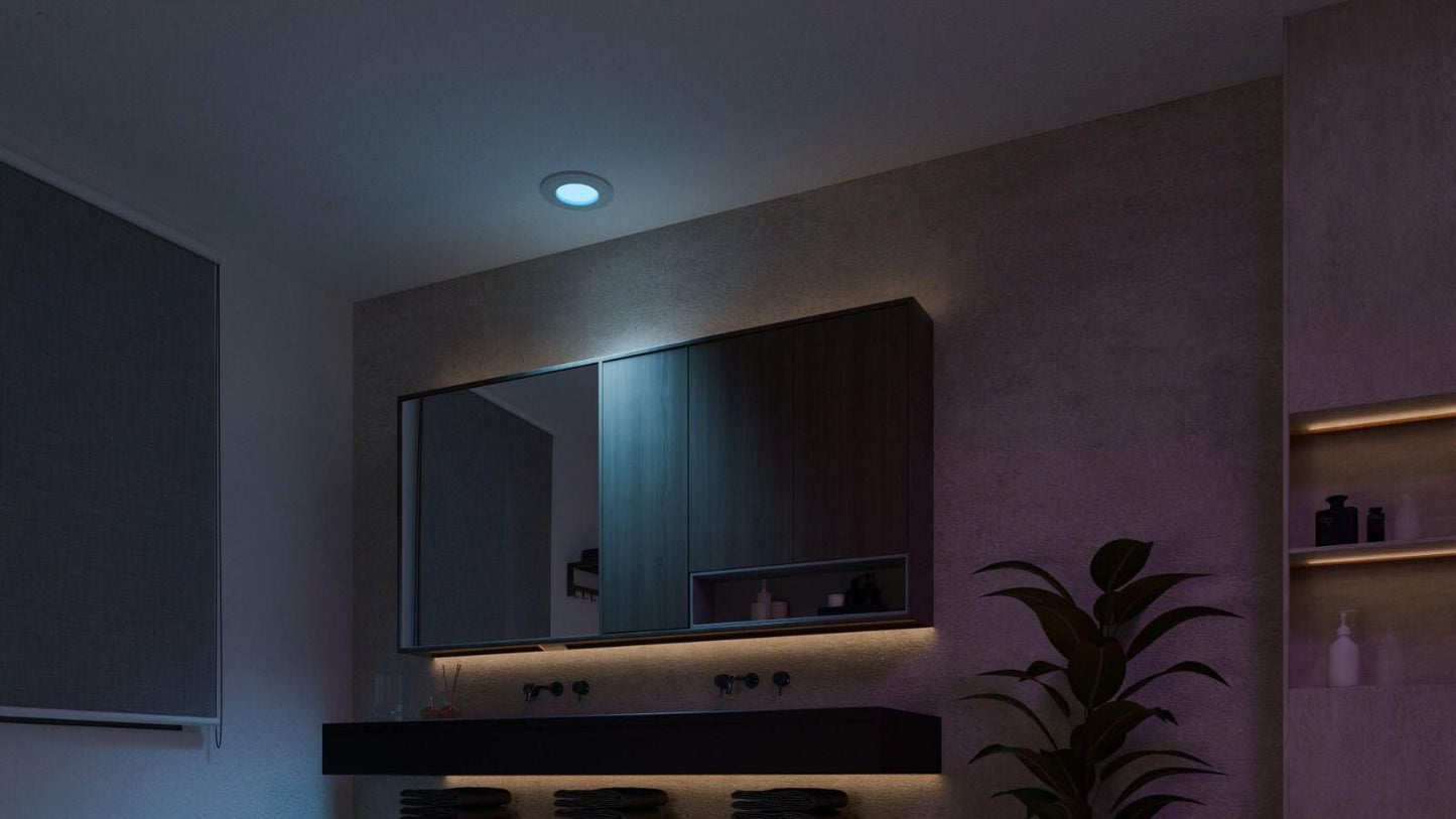 Philips Hue White Ambiance CA Slim downlight S (90mm) EMEA-White Multipack