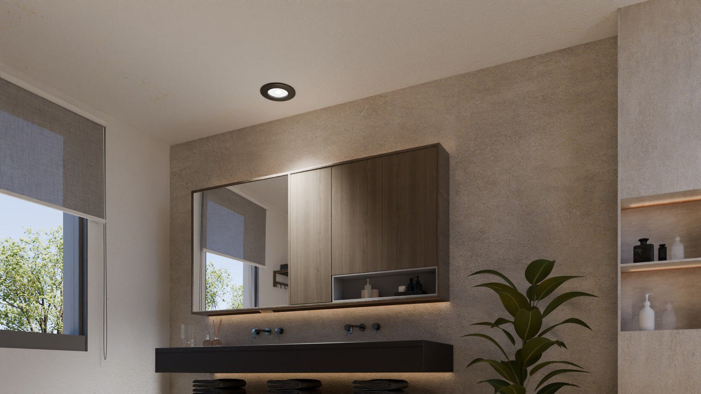 Philips Hue White Ambiance CA Slim downlight S (90mm) EMEA-Black