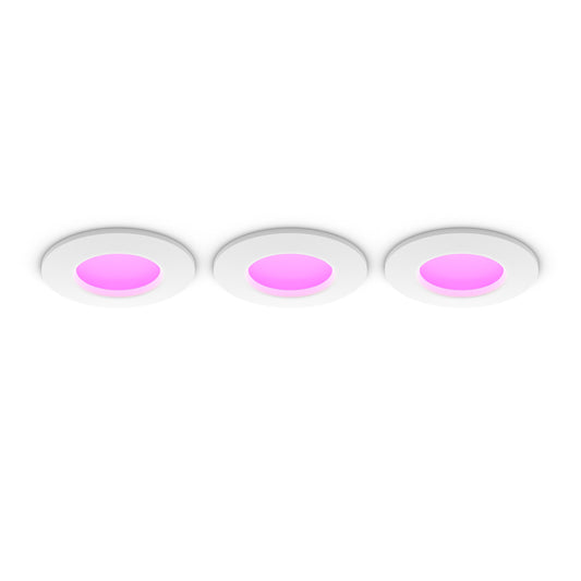 Philips Hue White Ambiance CA Slim downlight S (90mm) EMEA-White Multipack