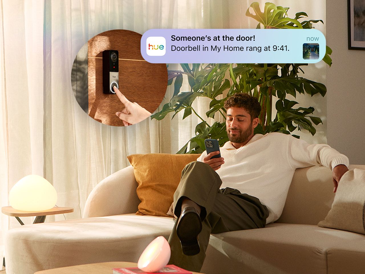 Philips Hue Whiteired Video Doorbell bundle EU/UK