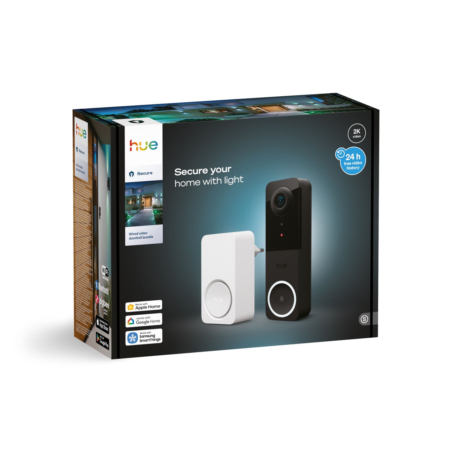 Philips Hue Whiteired Video Doorbell bundle EU/UK