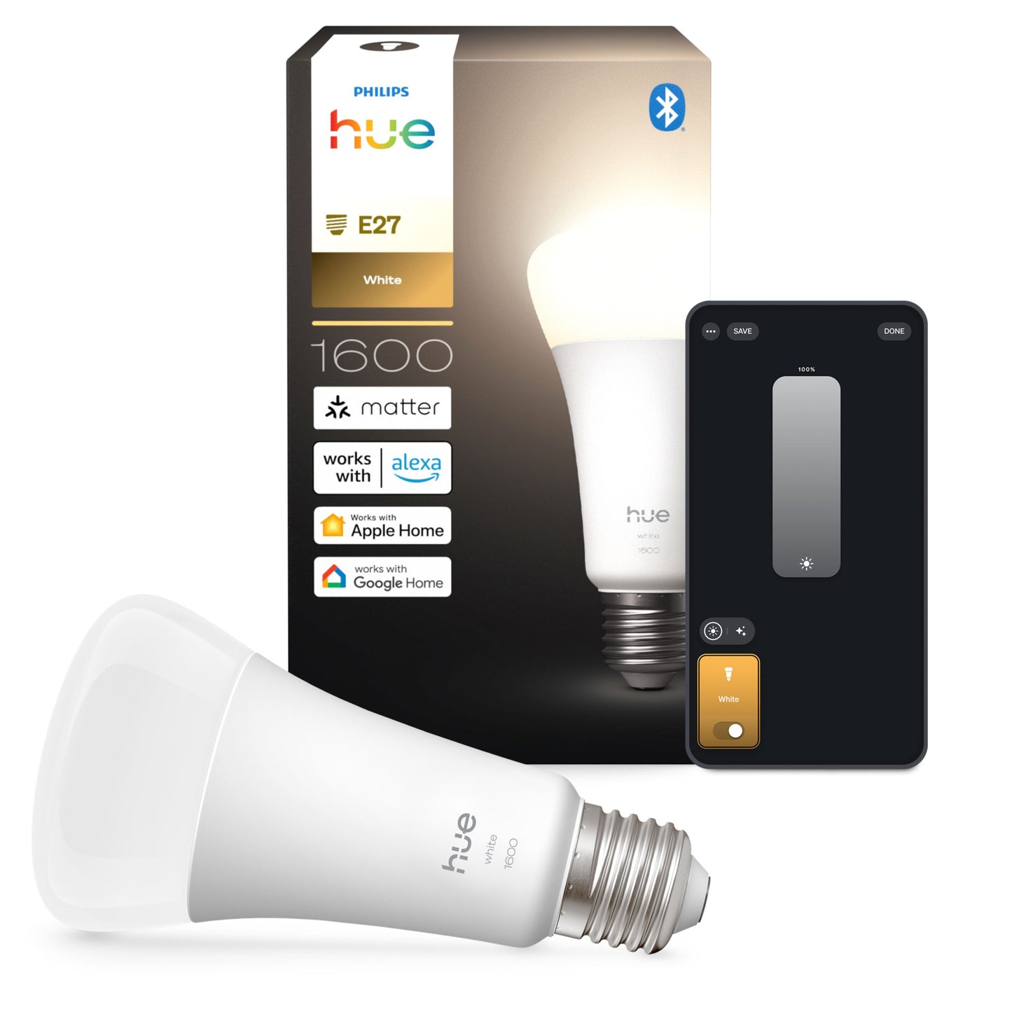 Philips Hue White 1600 A67 E27 EU