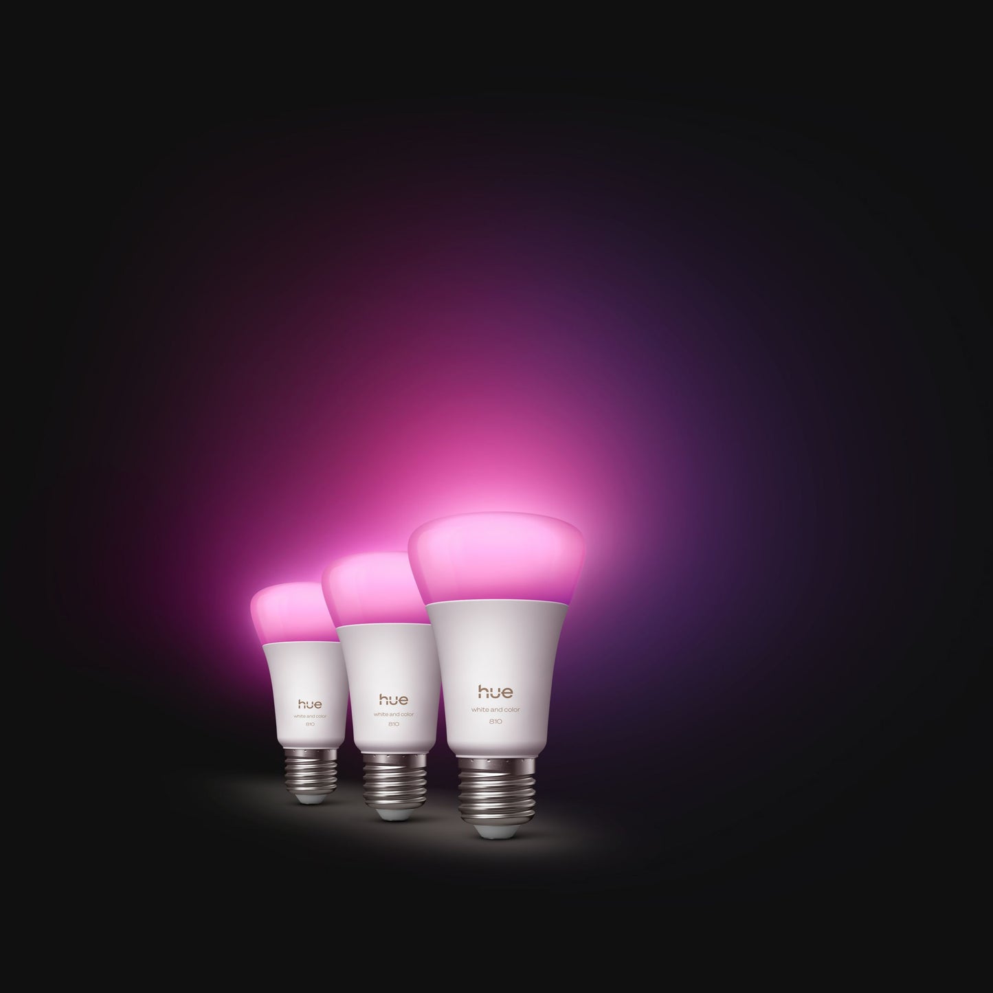 Philips Hue White and Color Ambiance 810 A60 E27 3 db-os készlet EU