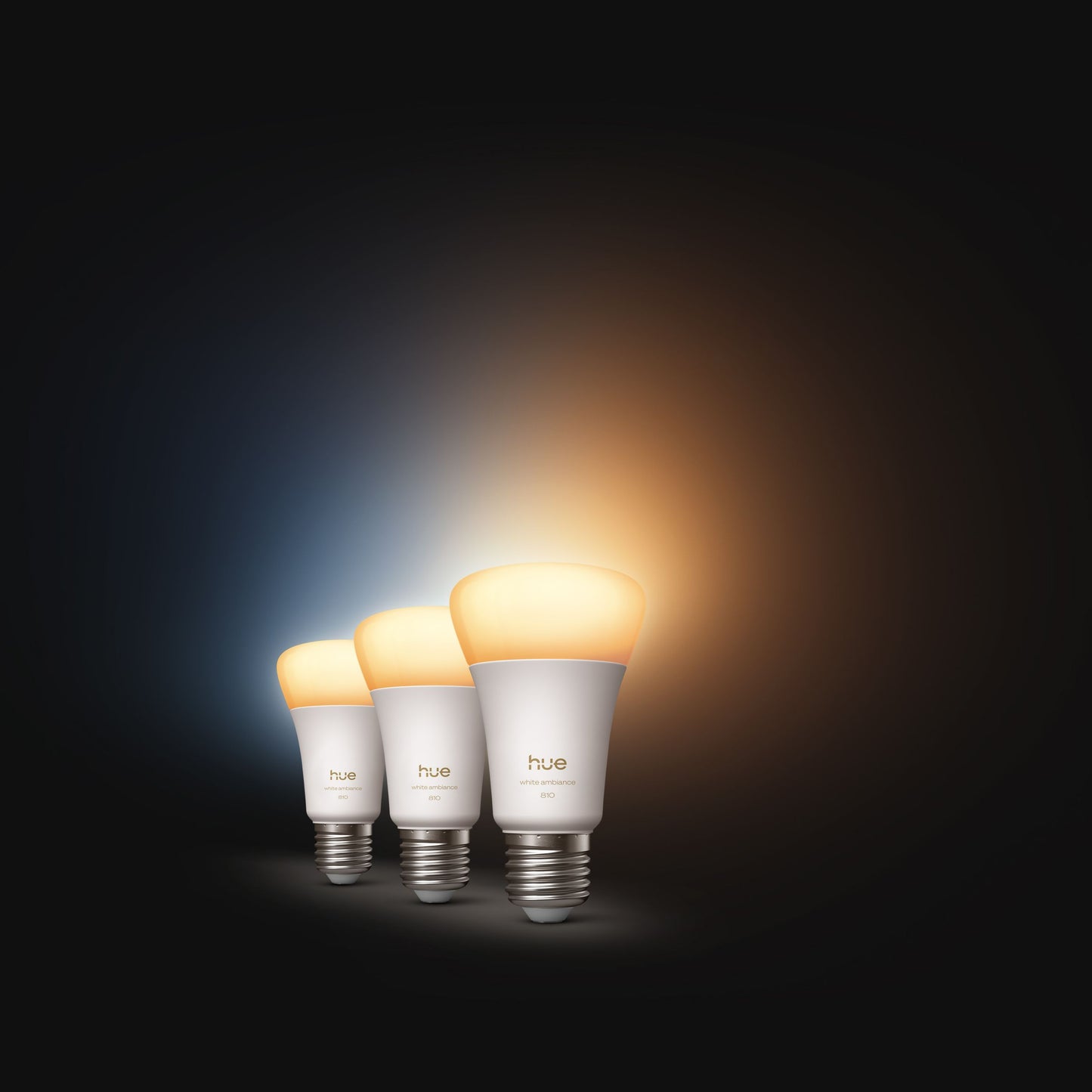 Philips Hue White Ambiance 810 A60 E27 3 db-os készlet EU