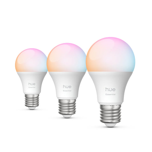 Philips Hue Essential White and Color Ambiance 806 A60 E27 3 db-os készlet EU