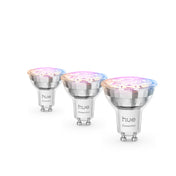 Philips Hue Essential White and Color Ambiance 345 GU10 3 db-os készlet EU
