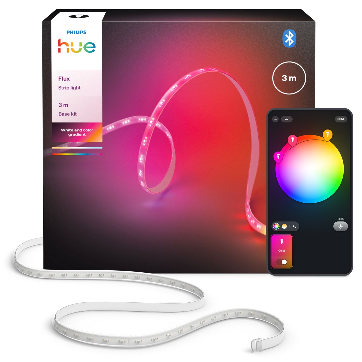 Philips Hue Flux strip light 3m EU