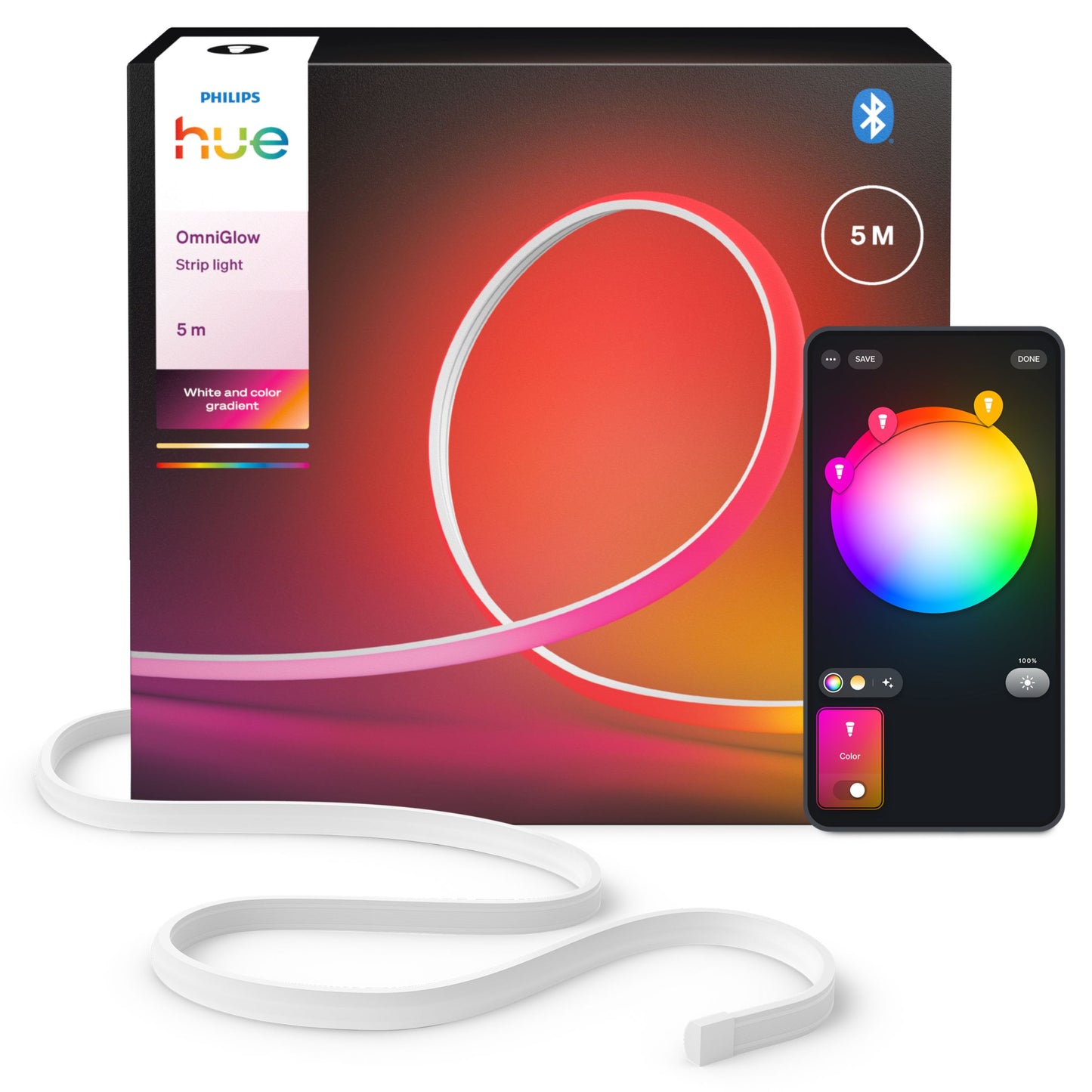 Philips Hue OmniGlow strip light 5m EMEA
