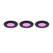 Philips Hue White Ambiance CA Slim downlight S (90mm) EMEA-Black Multipack
