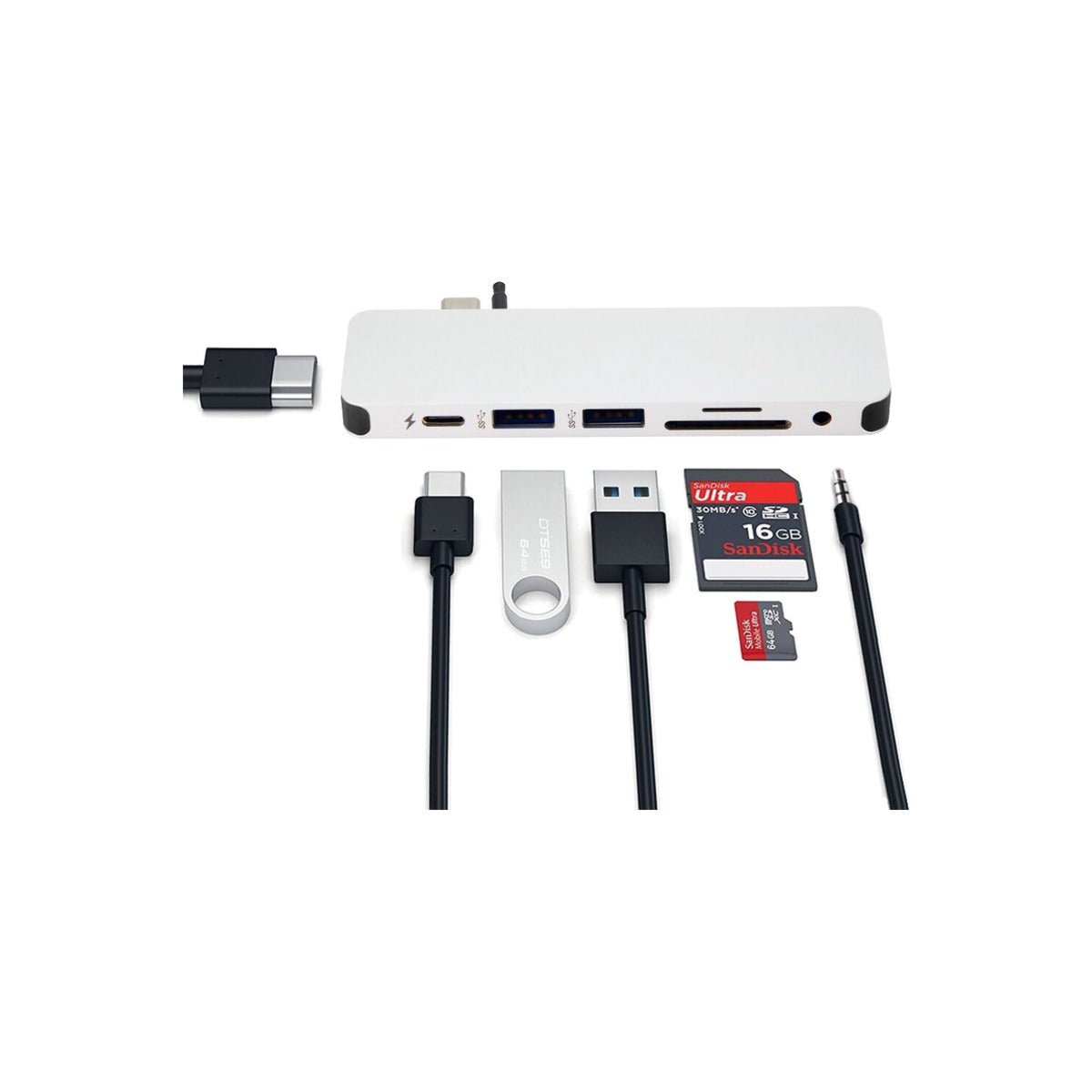 Hyper – HyperDrive SOLO USB-C adapter - ezüst - iSTYLE HU
