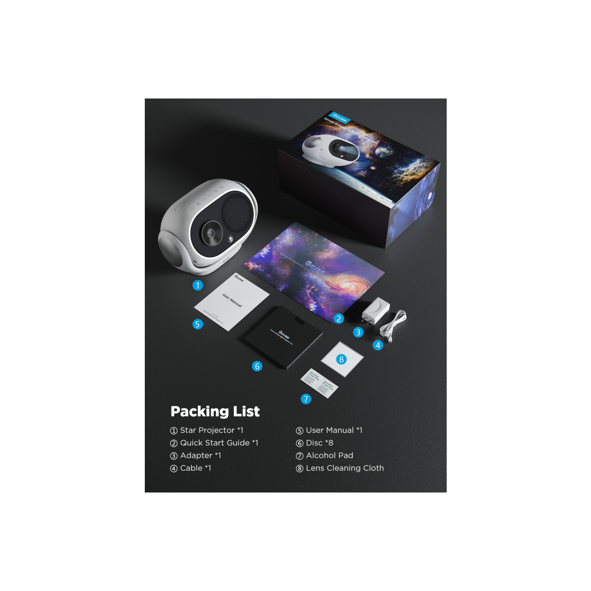 Govee — Galaxy Star Projektor Pro - iSTYLE HU