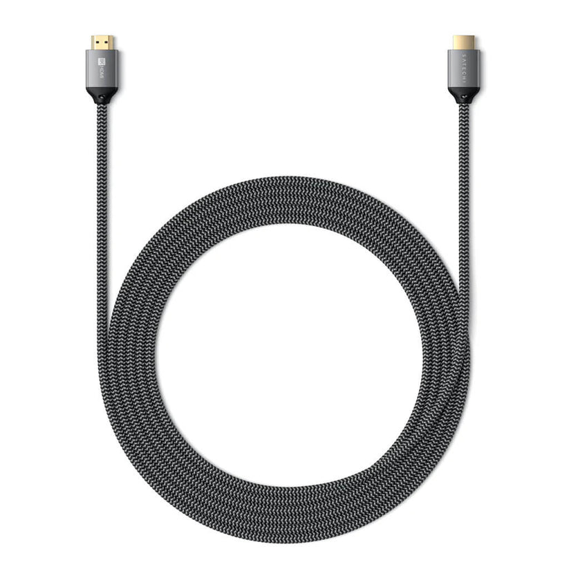 Satechi – 8K Ultra HD High Speed HDMI Braided cable 2m - fekete - iSTYLE HU
