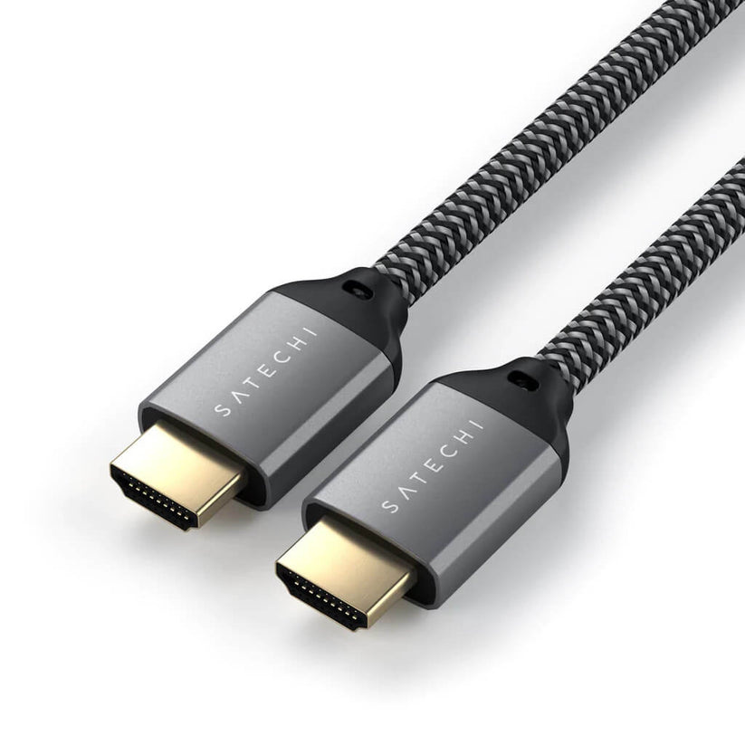 Satechi – 8K Ultra HD High Speed HDMI Braided cable 2m - fekete - iSTYLE HU