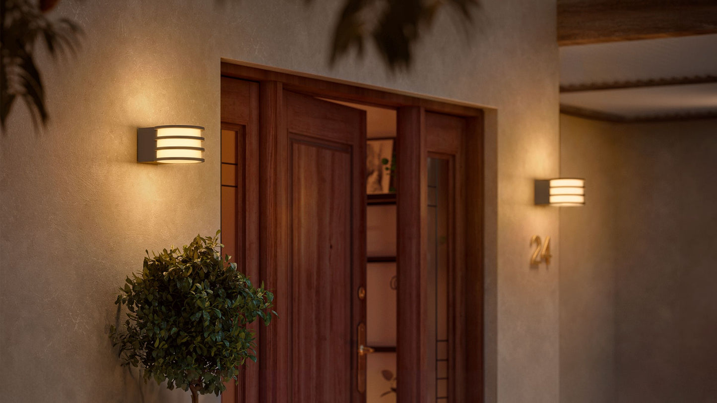 Lucca Hue White Ambiancell lantern anthr. A60 White and Color Ambiance