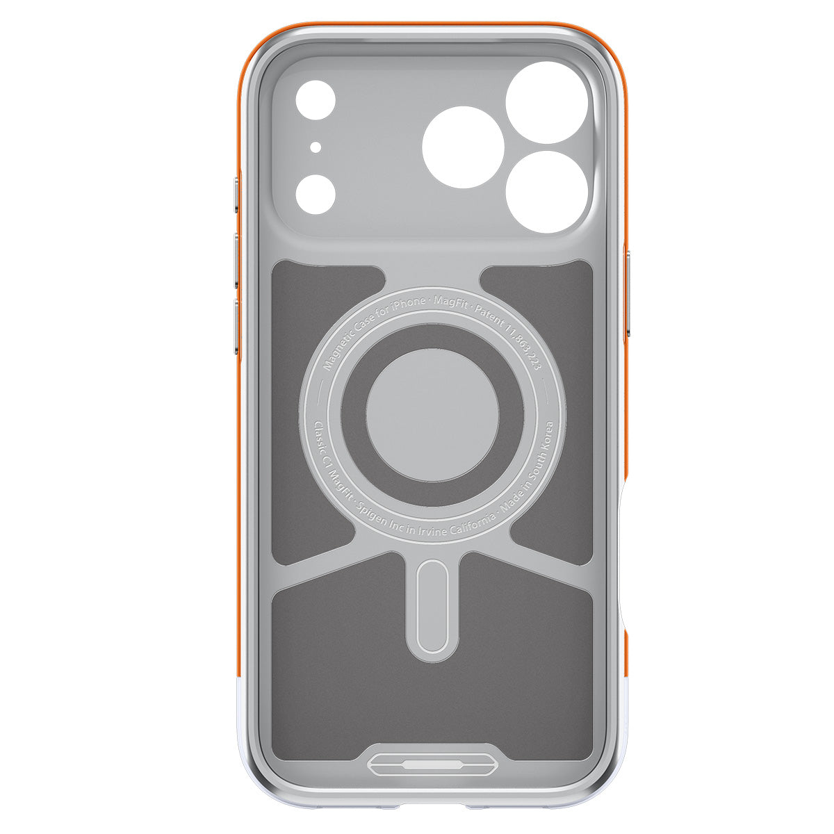 Spigen - iPhone 17 Pro Classic C1 MagSafe tok, mandarin