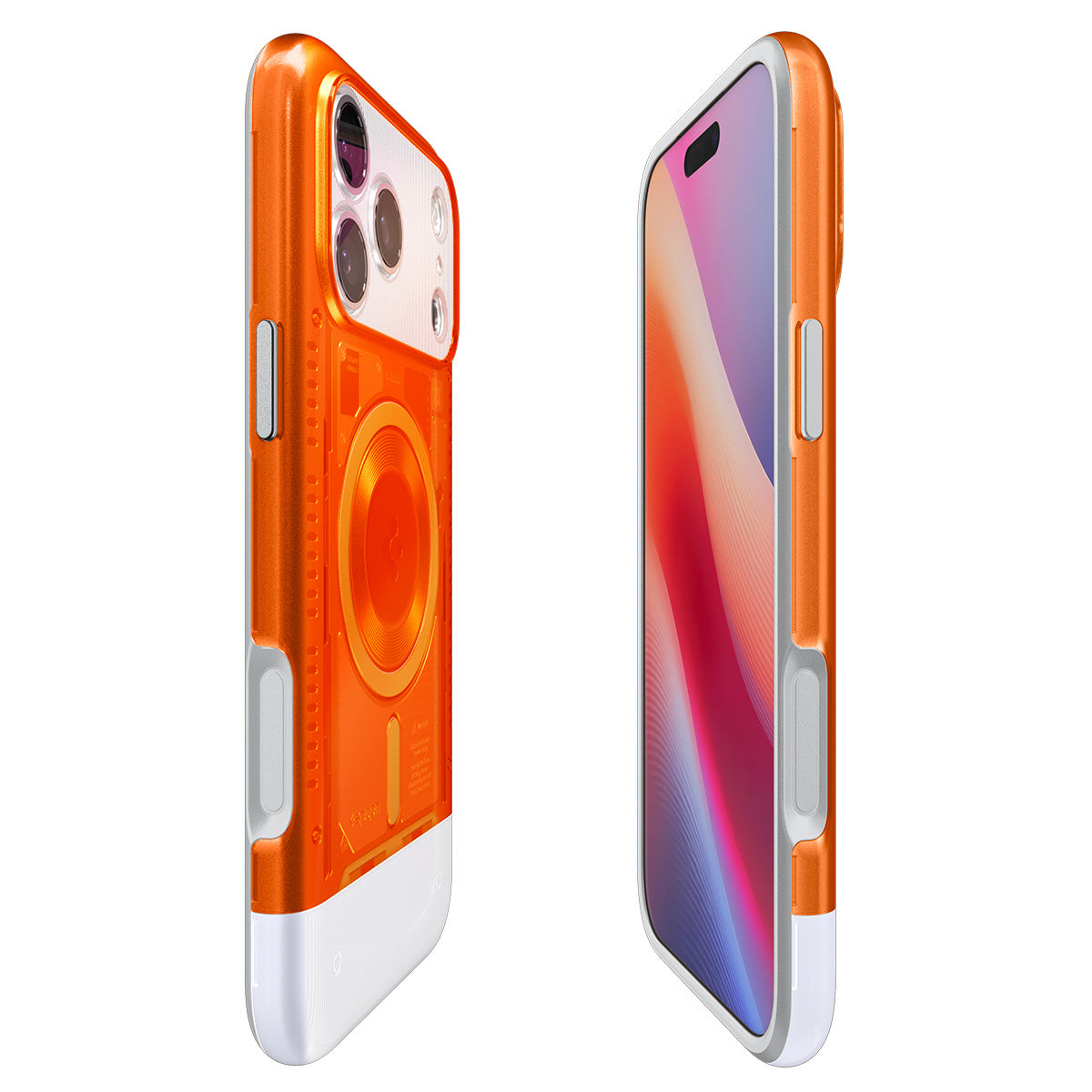 Spigen - iPhone 17 Pro Classic C1 MagSafe tok, mandarin