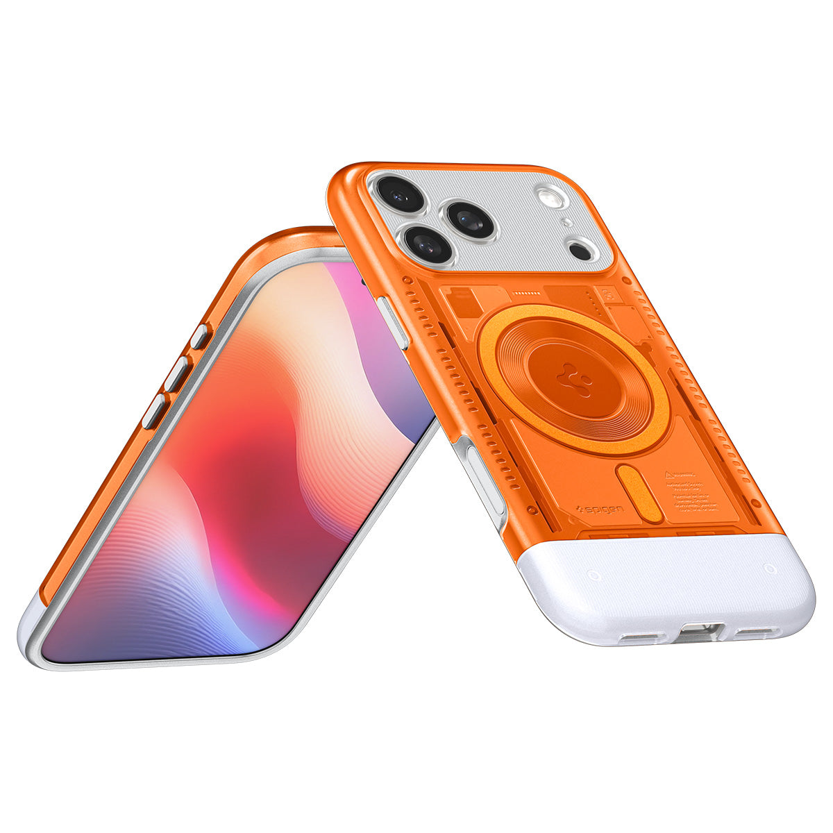 Spigen - iPhone 17 Pro Classic C1 MagSafe tok, mandarin