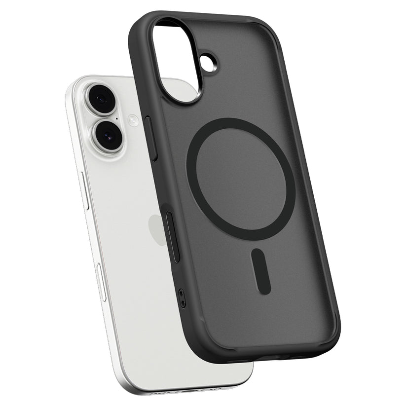 Spigen Ultra Hybrid MagSafe, fagyos fekete - iPhone 17 - iSTYLE HU