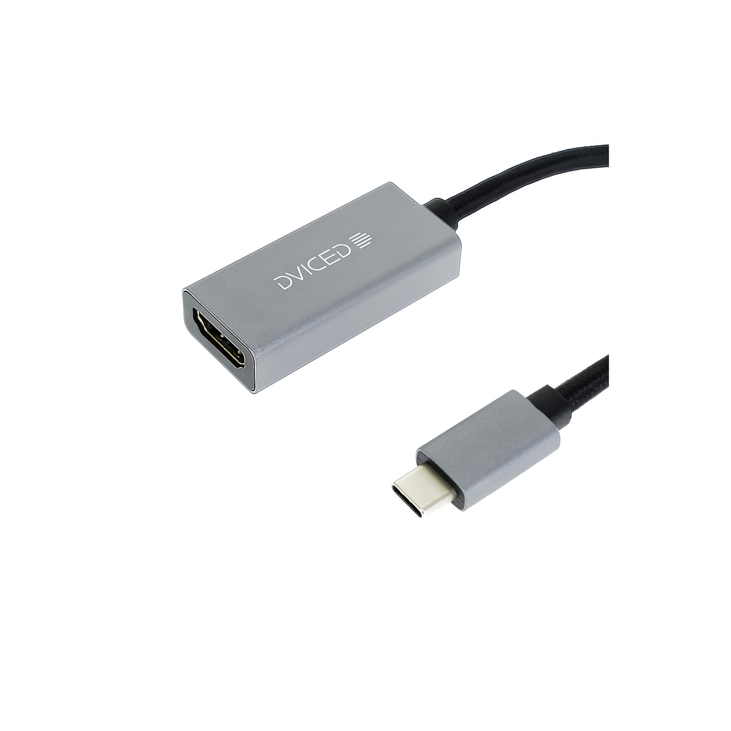 Dviced USB-C - HDMI adapter - szürke