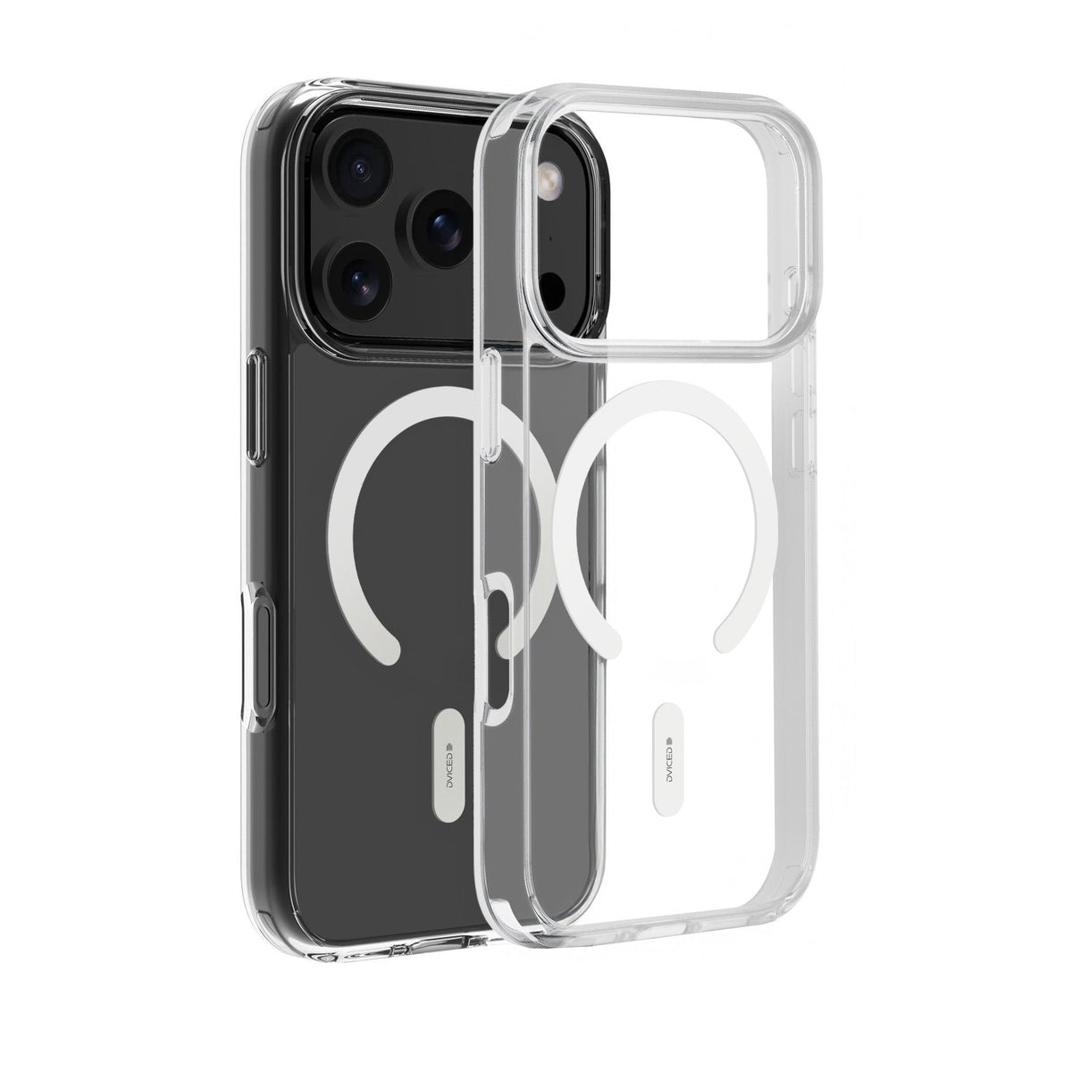 Dviced Magsafe iPhone 18 Pro Max átlátszó tok - fehér