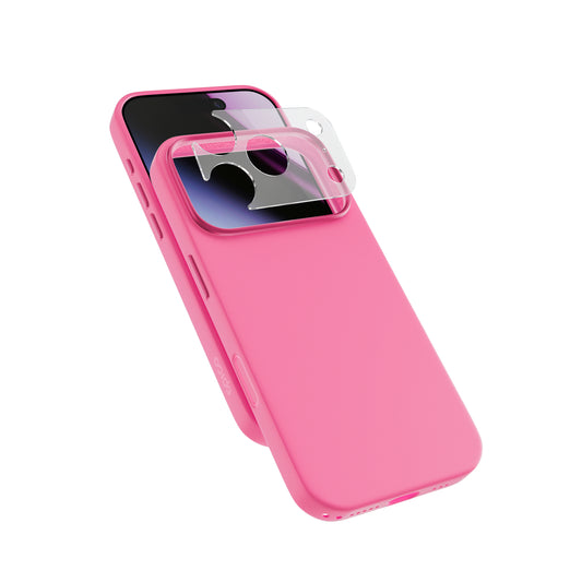 Epico Silicone Pro Mag+ Case iPhone 17 Pro Max/18 Pro Max Qi2 & MagSafe kompatibilis - Rózsaszín (Kamerasziget védő)
