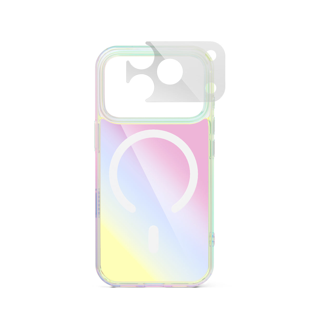 Epico Holografikus Hero Mag+ Case iPhone 17 Pro/18 Pro Qi2 & MagSafe kompatibilis - Holografikus (Keresztpánt kompatibilis & Kamerasziget védő)