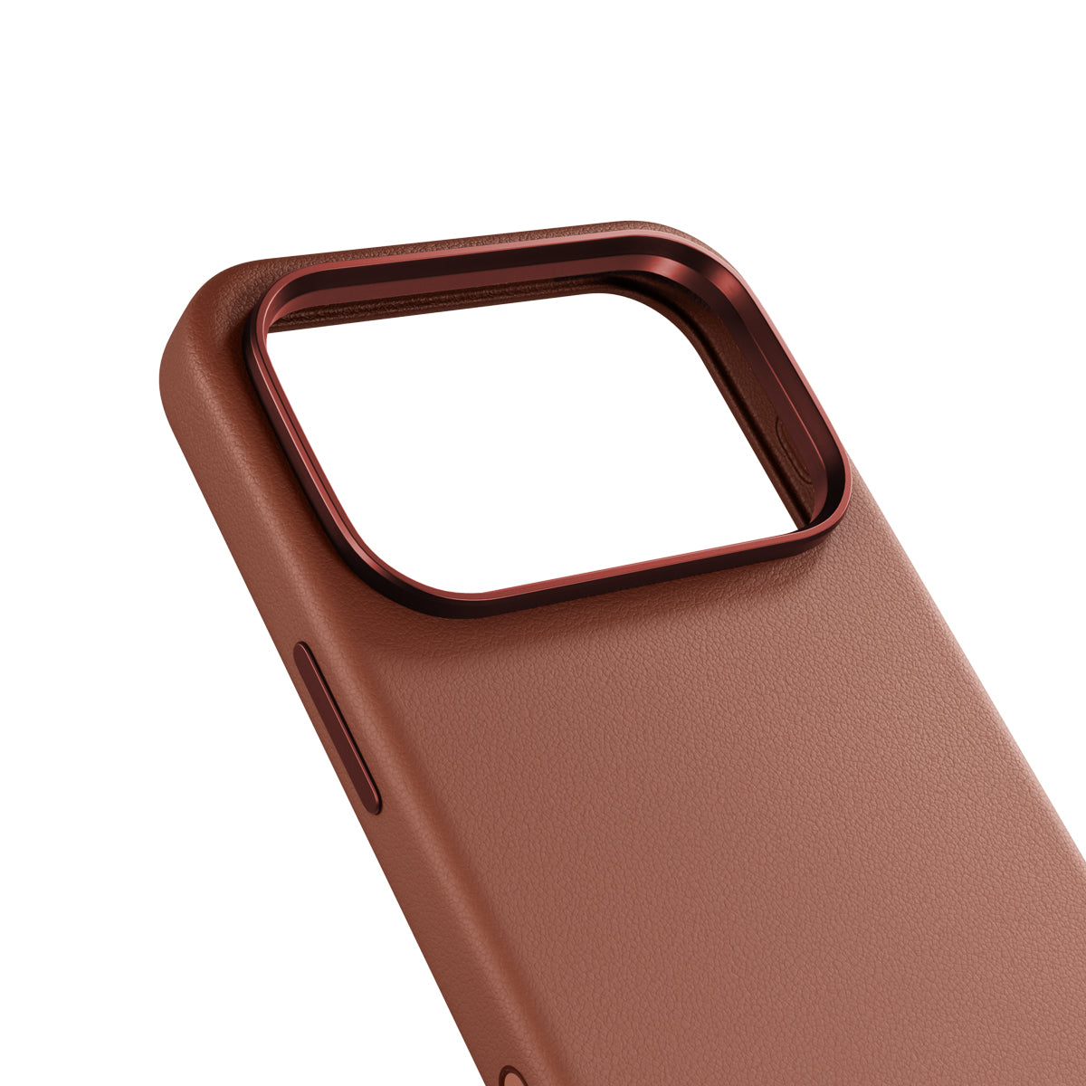 Epico Leather Pro Mag+ Case iPhone 17 Pro/18 Pro Qi2 & MagSafe kompatibilis - Barna (Kamerasziget védő)
