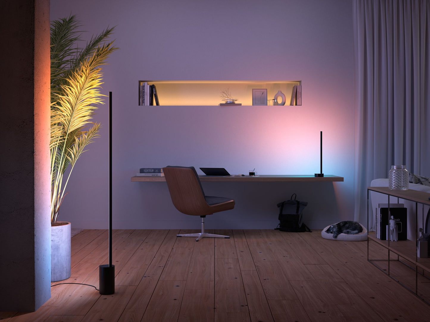 Gradient Signe table black EU/UK