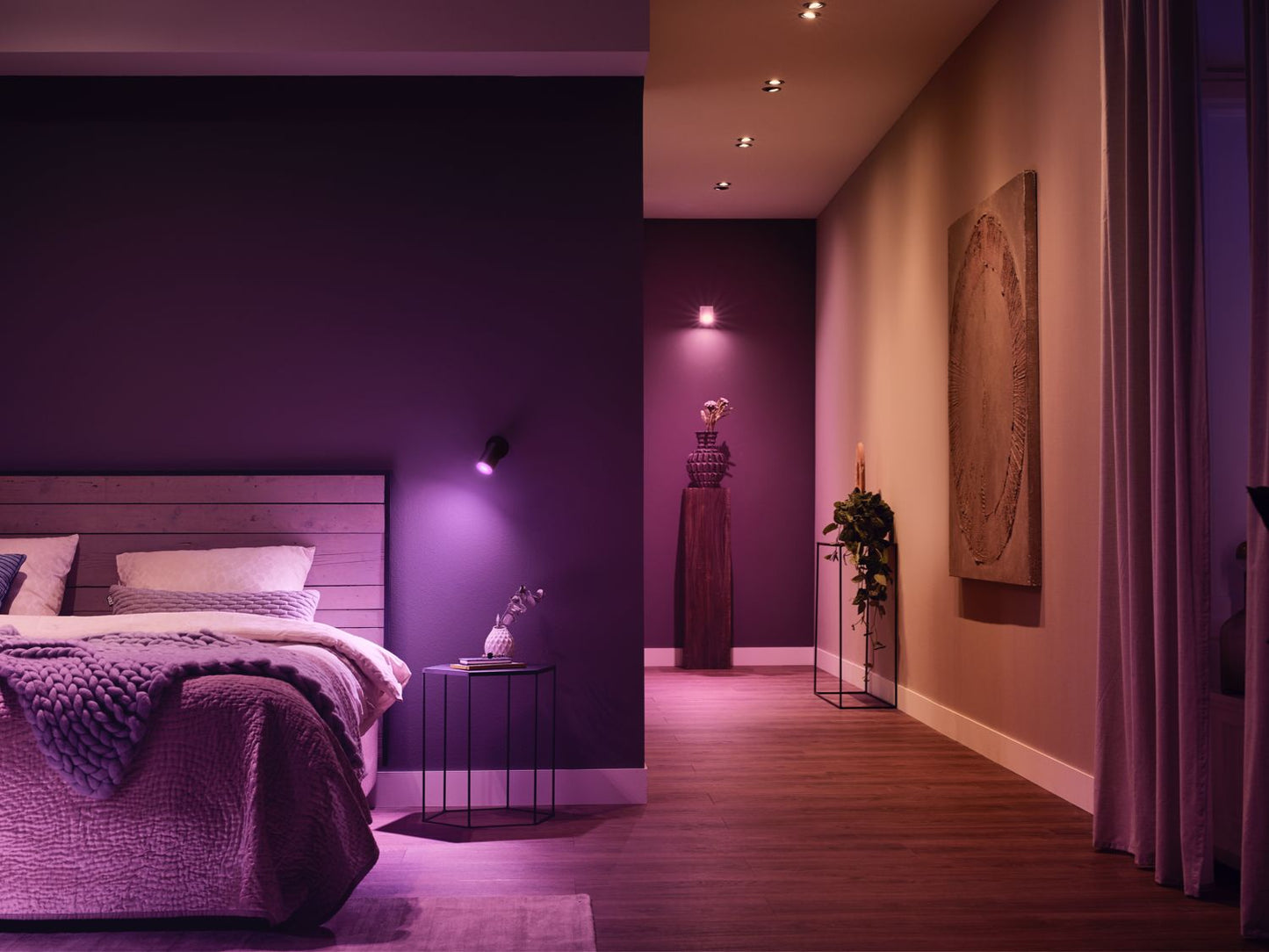 Philips Hue White and Color Ambiance 4.2White GU10 3 db-os készlet EU