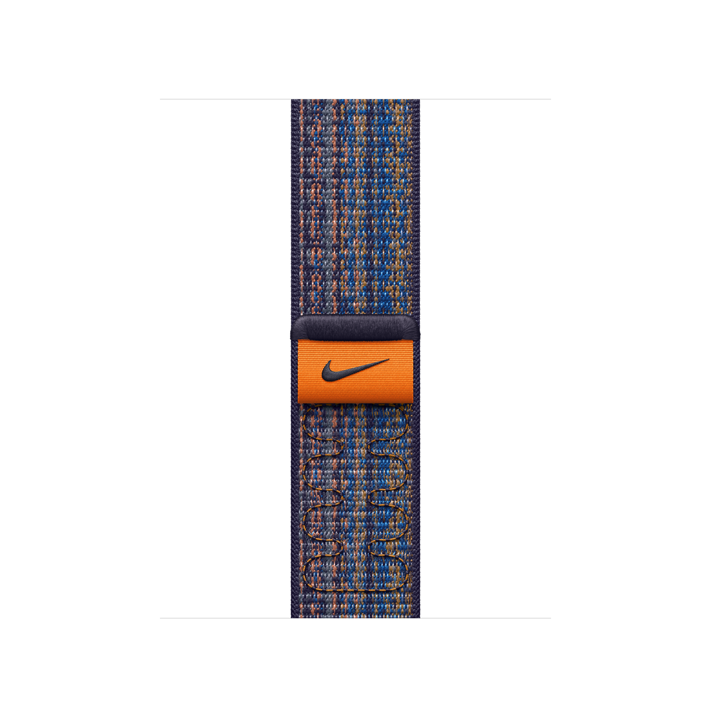 41mm éjszakai tengerészkék/narancs Nike sport pánt - iSTYLE HU